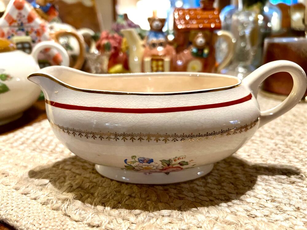 Hyde Park Gravy Boat by Crooksville